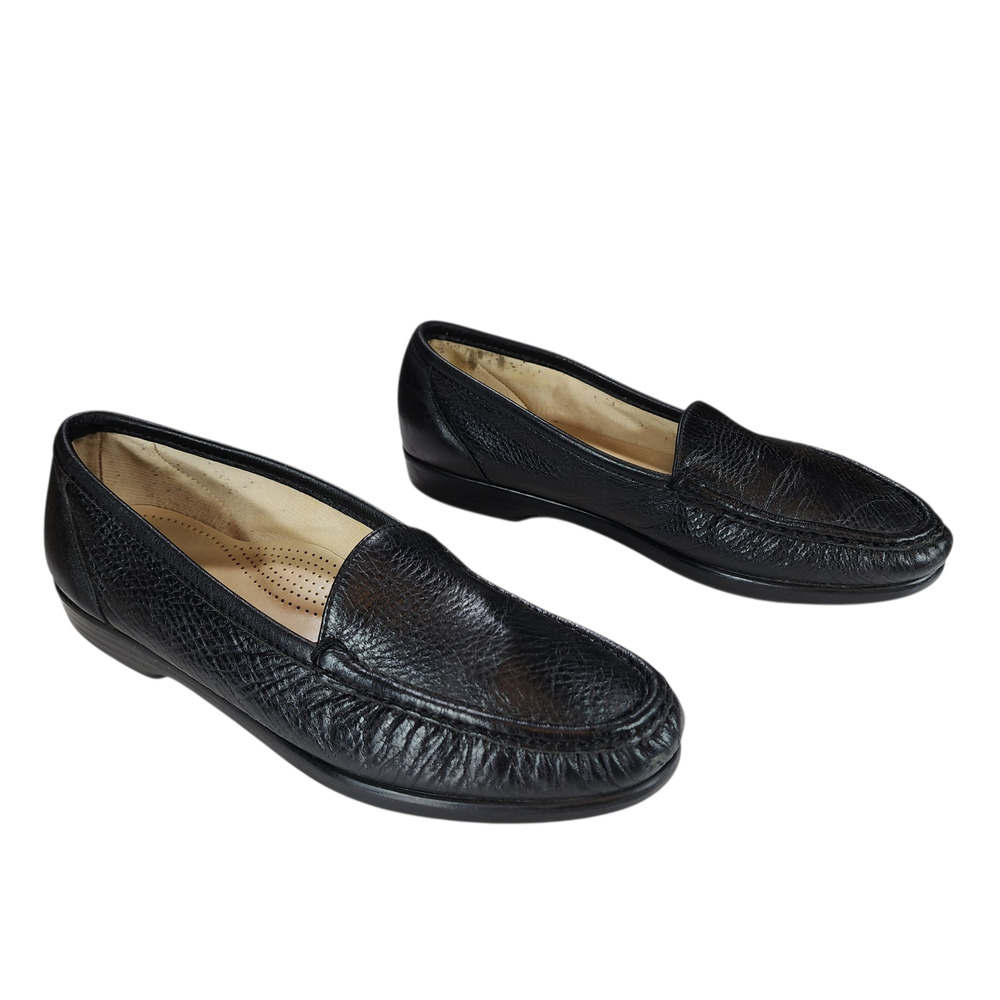 SAS Loafers Shoes Womens Size 9.5 Narrow Leather‎ Tripad Comfort Slip On Classic